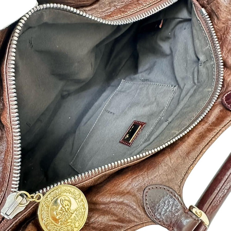【FENDI/フェンディ】 8BR529  2WAYワンショルダーバッグ ハンドバッグ レザー ブラウン /ゴールド金具 レディース【中古】【真子質店】【BL】




【ITx】