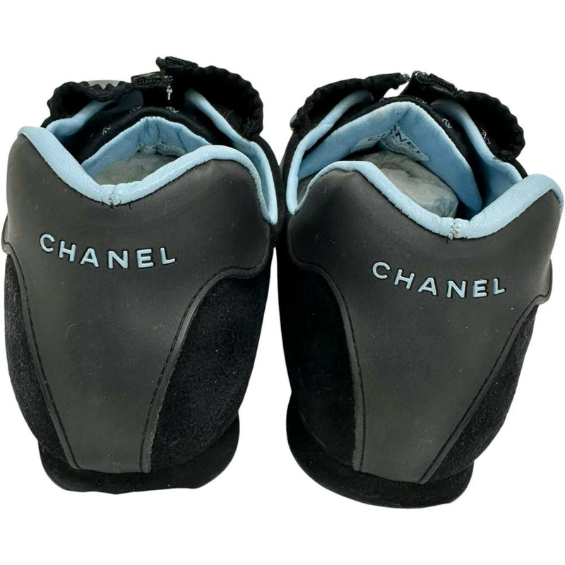 【CHANEL/シャネル】 シャネルスポーツ テニスシューズ スニーカー レザー/スエード ブラック レディース【中古】【真子質店】【GD】




【Kx】