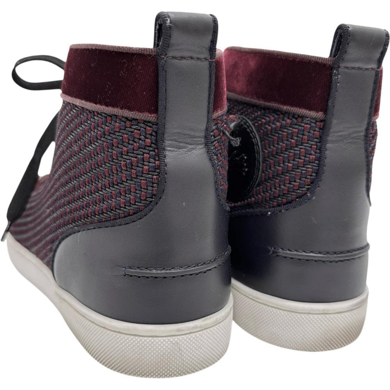 【Christian Louboutin/クリスチャンルブタン】 LOU SPIKES ORLATO ハイカットスニーカー スニーカー レザー/ファブリック ワインレッド/ブラック/ガンメタリック金具 メンズ【中古】【真子質店】【BL】




【MaIS】