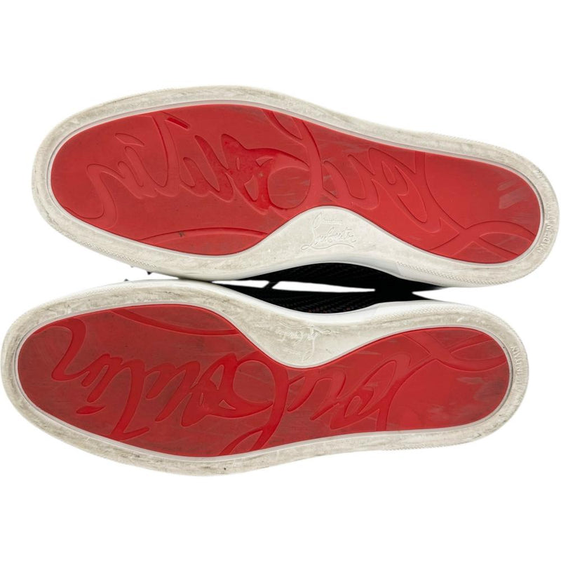 【Christian Louboutin/クリスチャンルブタン】 LOU SPIKES ORLATO ハイカットスニーカー スニーカー レザー/ファブリック ワインレッド/ブラック/ガンメタリック金具 メンズ【中古】【真子質店】【BL】




【MaIS】