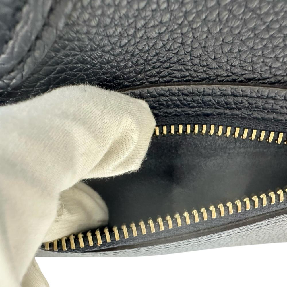 CELINE/セリーヌ】 ラゲージ マイクロショッパー ハンドバッグ レザー