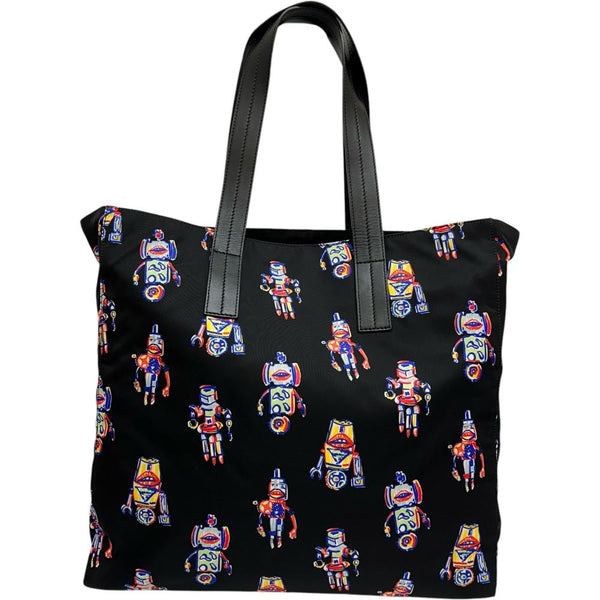 【PRADA/プラダ】 2VG019 ロボット柄 トートバッグ ナイロン 黒×マルチカラー レディース【中古】【真子質店】【BL】




【MaMax】