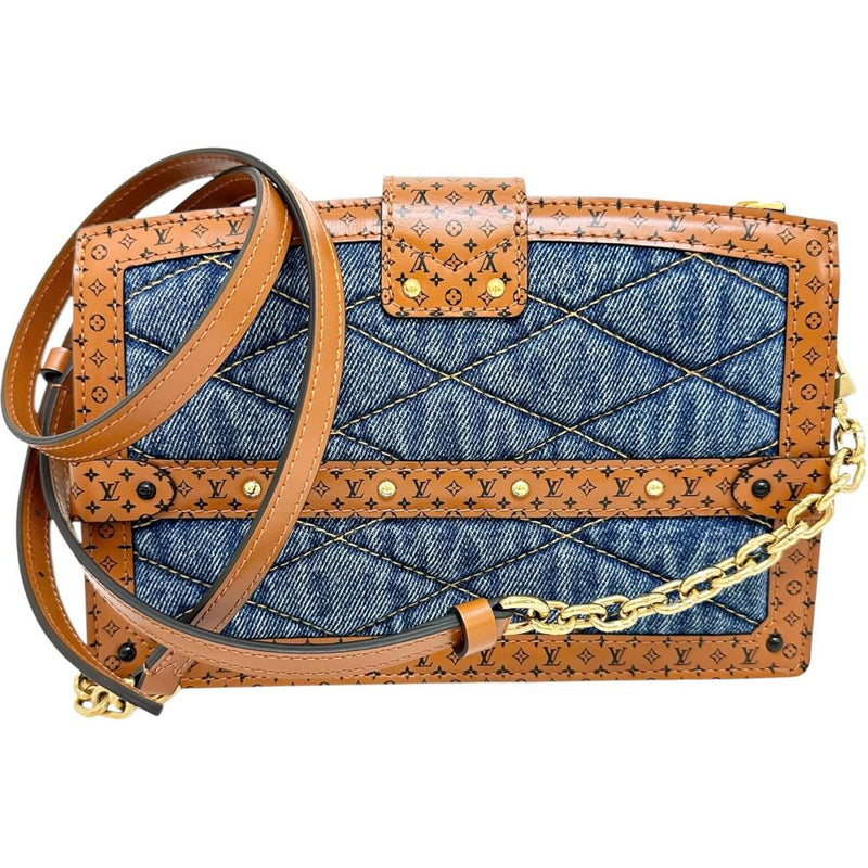 【LOUIS VUITTON/ルイ・ヴィトン】 トランククラッチ M55047 ショルダーバッグ クラッチバッグ モノグラムデニム ブルー/ブラウン/ゴールド金具 レディース【中古】【真子質店】【BL】




【TMaMox】