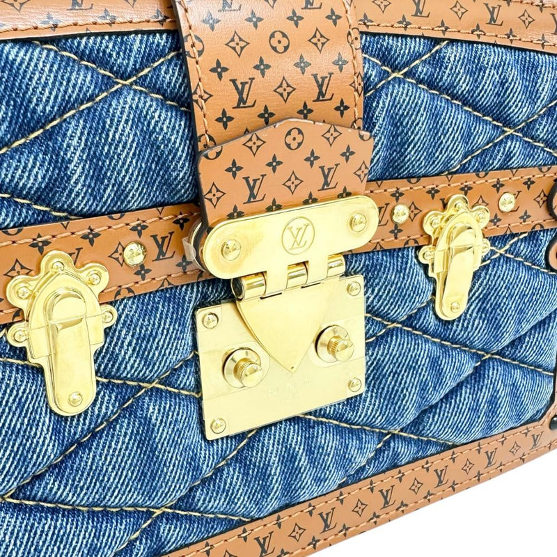 【LOUIS VUITTON/ルイ・ヴィトン】 トランククラッチ M55047 ショルダーバッグ クラッチバッグ モノグラムデニム ブルー/ブラウン/ゴールド金具 レディース【中古】【真子質店】【BL】




【TMaMox】