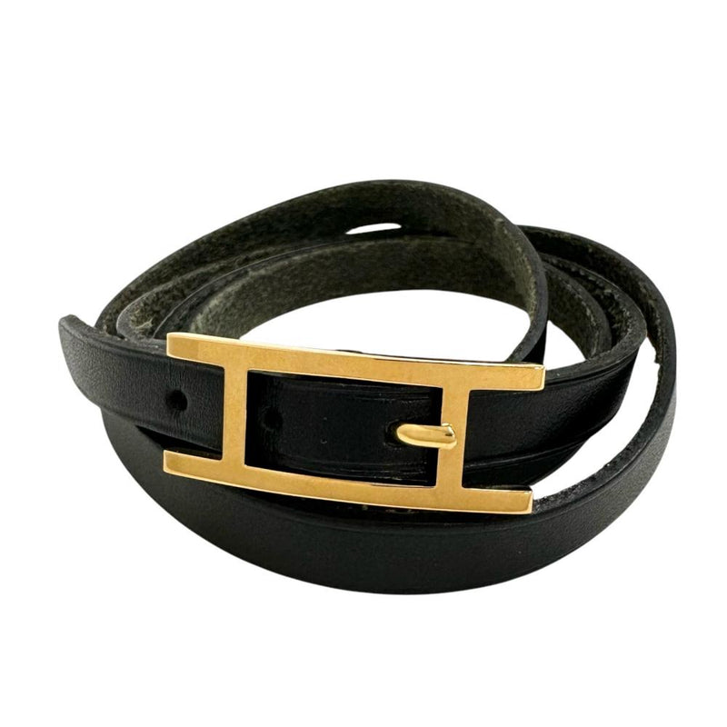 【HERMES/エルメス】 アビ ドゥブルトゥール  ブレスレット レザー 10.6g □K刻印  ブラック/メタル レディース
【中古】【真子質店】【BL】




【IMaMo】