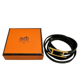 【HERMES/エルメス】 アビ ドゥブルトゥール  ブレスレット レザー 10.6g □K刻印  ブラック/メタル レディース
【中古】【真子質店】【BL】




【IMaMo】