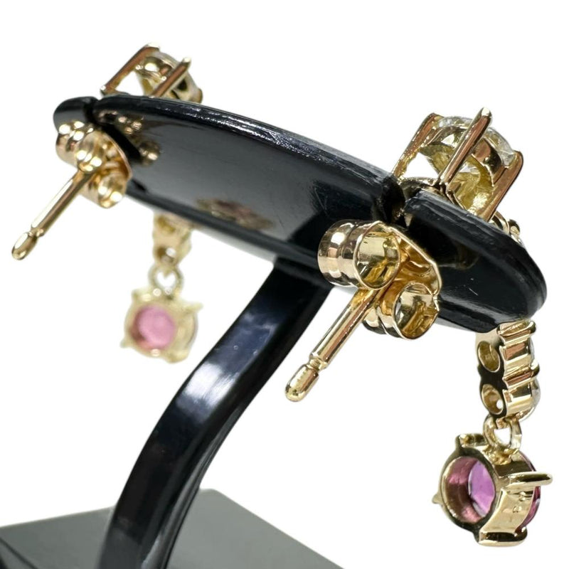 ピンクサファイア 計0.38ct ダイヤモンド 計0.32ct ピアス K18ゴールド 18金 2.4g レディース
【中古】【真子質店】【NN】




【YTK】