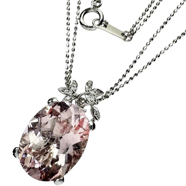 2連チェーン モルガナイト 7.07ct ダイヤモンド 計0.27ct ネックレス K18WGホワイトゴールド 18金 6.0g 43cm レディース
【中古】【真子質店】【NN】




【IIxx】