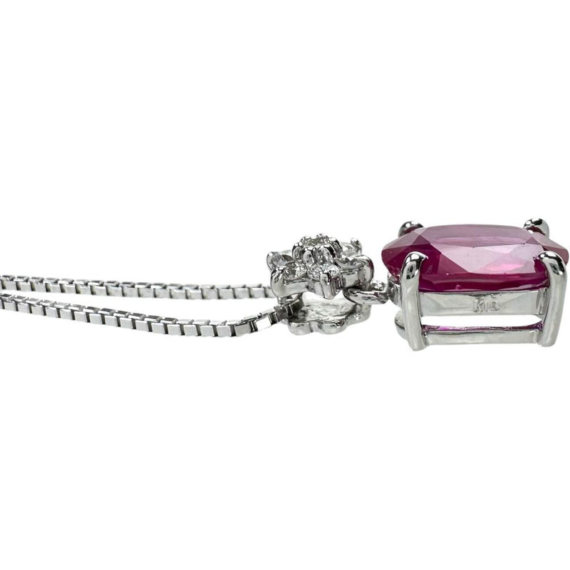 ★★最終特価品 ルビー 1.01ct ダイヤモンド 計0.06ct ネックレス K18WGホワイトゴールド 18金 2.7g 45cm レディース
【中古】【真子質店】【NN】




【MiMix】