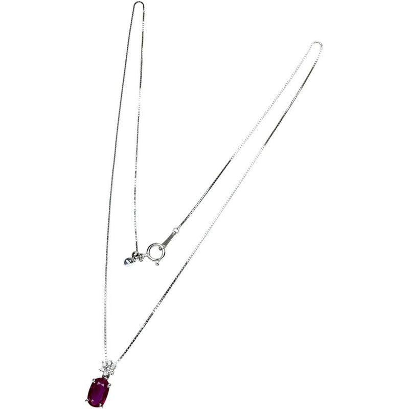 ★★最終特価品 ルビー 1.01ct ダイヤモンド 計0.06ct ネックレス K18WGホワイトゴールド 18金 2.7g 45cm レディース
【中古】【真子質店】【NN】




【MiMix】