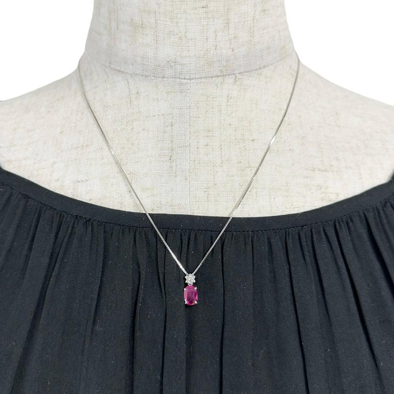 ★★最終特価品 ルビー 1.01ct ダイヤモンド 計0.06ct ネックレス K18WGホワイトゴールド 18金 2.7g 45cm レディース
【中古】【真子質店】【NN】




【MiMix】