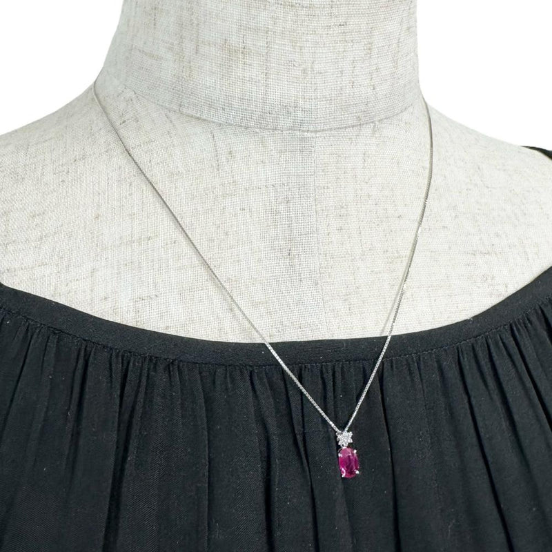 ★★最終特価品 ルビー 1.01ct ダイヤモンド 計0.06ct ネックレス K18WGホワイトゴールド 18金 2.7g 45cm レディース
【中古】【真子質店】【NN】




【MiMix】