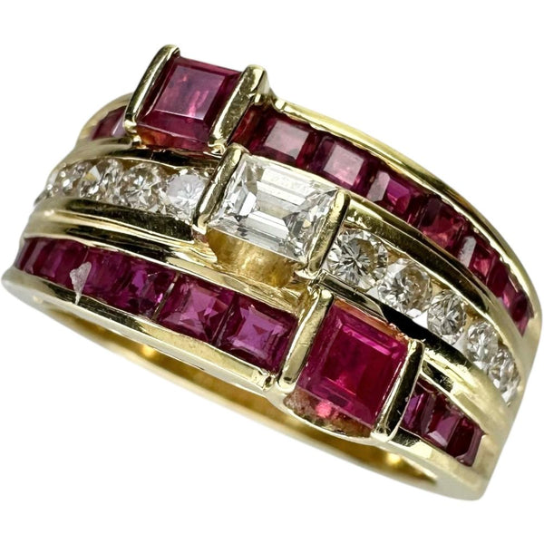 15号 ルビー 計1.33ct ダイヤモンド 計0.45ct リング・指輪 K18ゴールド 18金 7.2g レディース
【中古】【真子質店】【NN】




【SYMi】