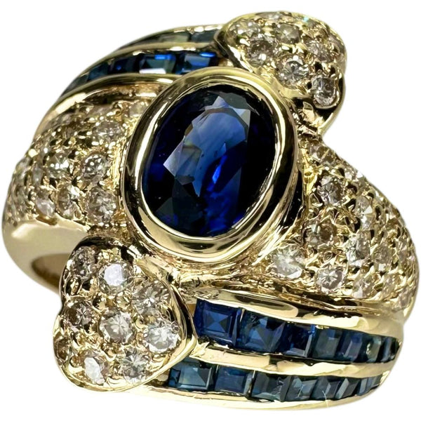 10号 サファイア 0.97/0.70ct ダイヤモンド 計0.68ct リング・指輪 K18ゴールド 18金 7.6g レディース
【中古】【真子質店】【NN】




【SMoK】