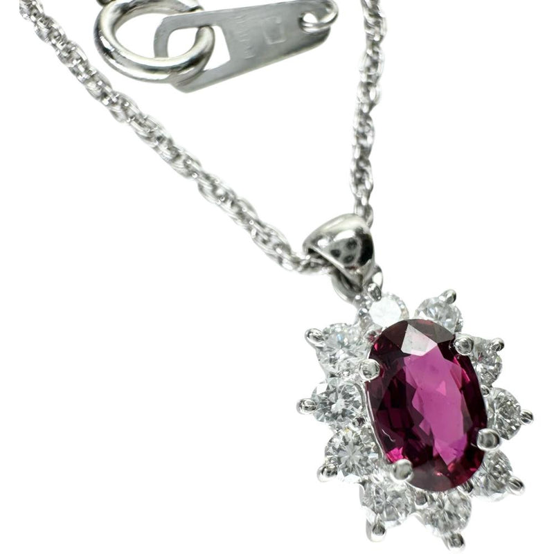 ルビー 0.69ct ダイヤモンド 0.35ct ネックレス Pt850プラチナ/Pt900プラチナ 4.4g 40cm レディース
【中古】【真子質店】【NN】




【DMiD】