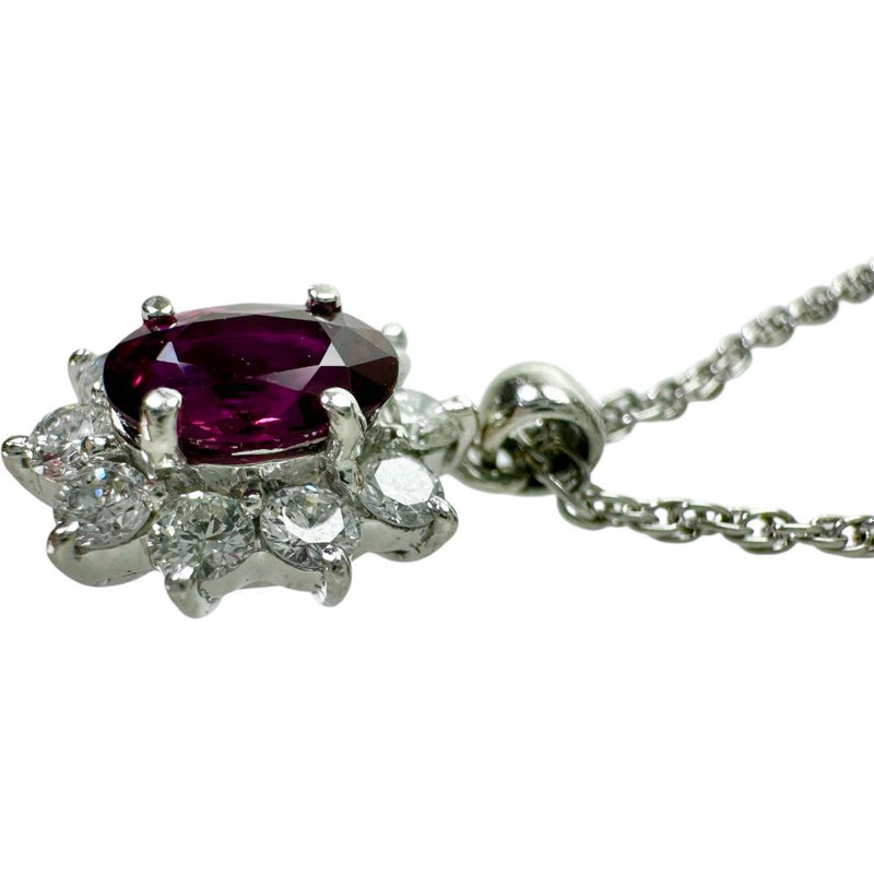 ルビー 0.69ct ダイヤモンド 0.35ct ネックレス Pt850プラチナ/Pt900プラチナ 4.4g 40cm レディース
【中古】【真子質店】【NN】




【DMiD】