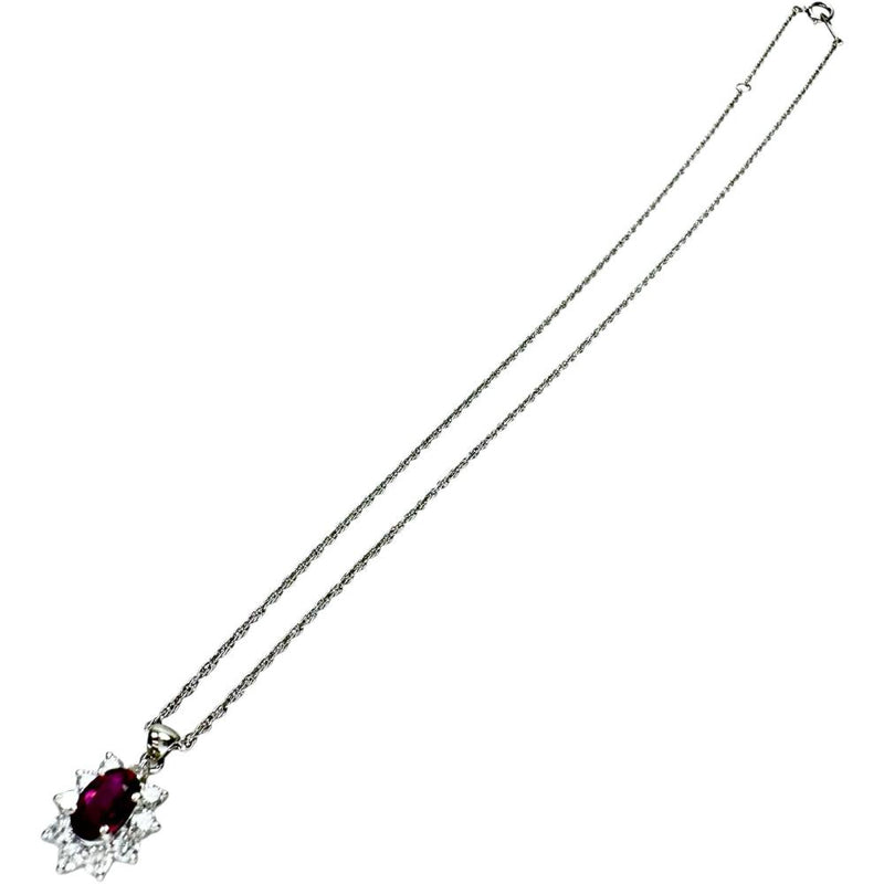ルビー 0.69ct ダイヤモンド 0.35ct ネックレス Pt850プラチナ/Pt900プラチナ 4.4g 40cm レディース
【中古】【真子質店】【NN】




【DMiD】