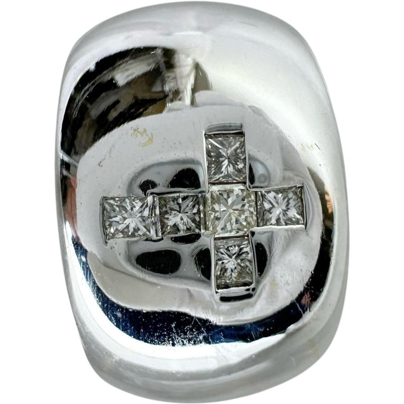 13号 クロス 甲丸 ダイヤモンド 0.30ct リング・指輪 K18WGホワイトゴールド 18金 8.1g レディース
【中古】【真子質店】【NN】




【Sxx】