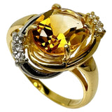 12号 シトリン 1.65ct ダイヤモンド 計0.08ct リング・指輪 K18ゴールド 18金/Pt900プラチナ 4.3g レディース
【中古】【真子質店】【NN】




【DDx】
