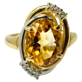 12号 シトリン 1.65ct ダイヤモンド 計0.08ct リング・指輪 K18ゴールド 18金/Pt900プラチナ 4.3g レディース
【中古】【真子質店】【NN】




【DDx】
