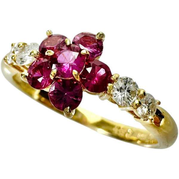 12号 フラワーモチーフ ルビー 0.55ct ダイヤモンド 0.23ct リング・指輪 K18ゴールド 18金 3.0g レディース
【中古】【真子質店】【NN】




【MaSY】
