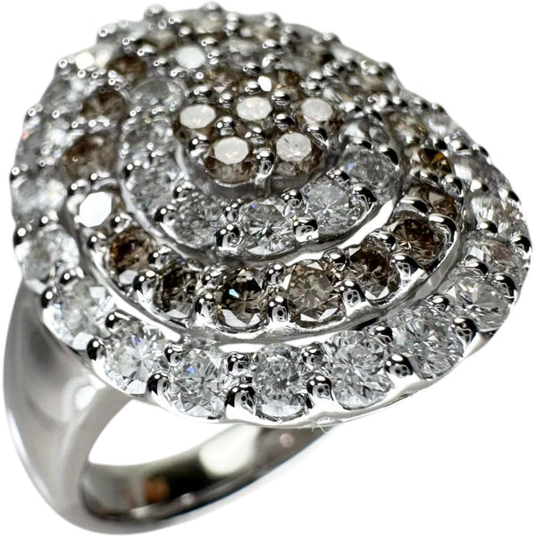 14号 三越ジュエリー  ブラウンダイヤモンド/ダイヤモンド 計1.70ct リング・指輪 K18WGホワイトゴールド 18金 8.5g レディース
【中古】【真子質店】【NN】




【ITSMi】