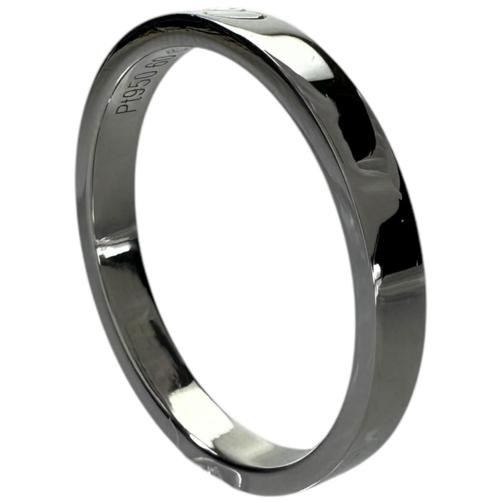 19号【CARTIER/カルティエ】 リング・指輪 ウェディング バンド Pt950