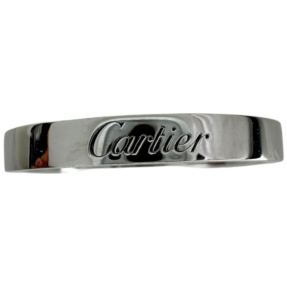 19号【CARTIER/カルティエ】 リング・指輪 ウェディング バンド Pt950
