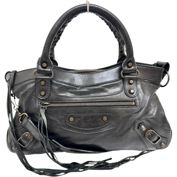 【BALENCIAGA/バレンシアガ】 ザ・ファースト 103208 2WAYワンショルダーバッグ ハンドバッグ レザー ブラック/ヴィンテージ風金具 レディース【中古】【真子質店】【BL】




【KMiI】