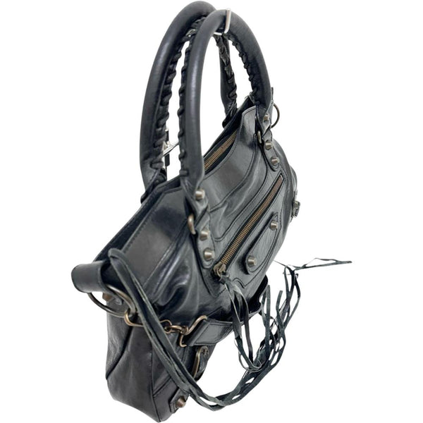 【BALENCIAGA/バレンシアガ】 ザ・ファースト 103208 2WAYワンショルダーバッグ ハンドバッグ レザー ブラック/ヴィンテージ風金具 レディース【中古】【真子質店】【BL】




【KMiI】
