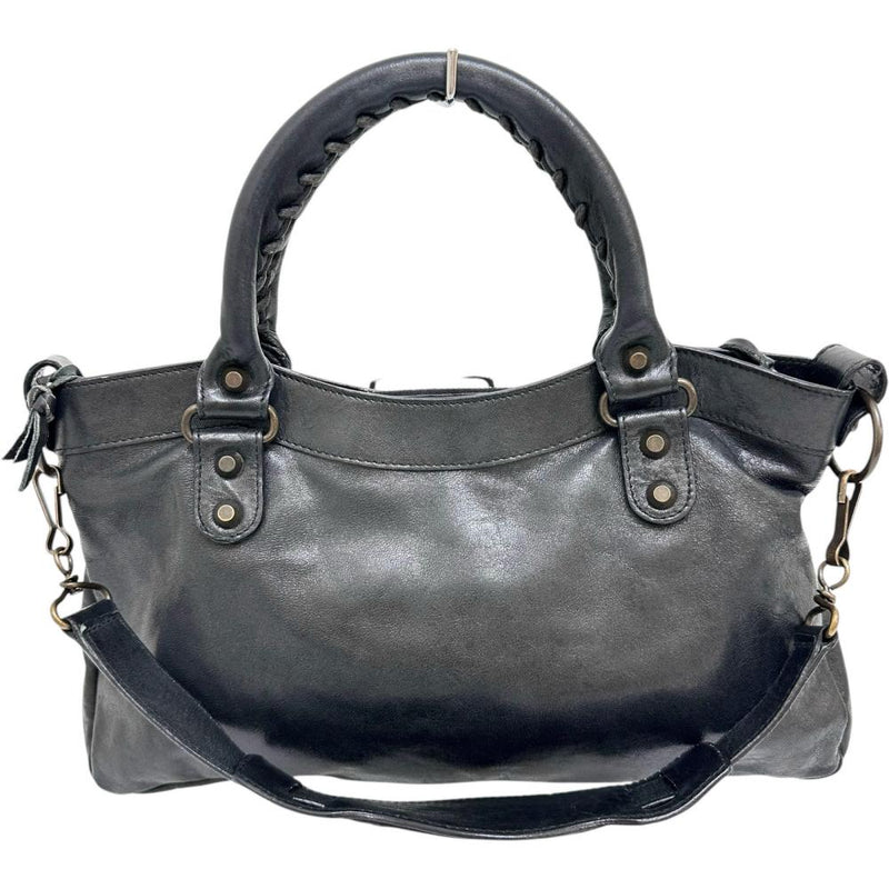 【BALENCIAGA/バレンシアガ】 ザ・ファースト 103208 2WAYワンショルダーバッグ ハンドバッグ レザー ブラック/ヴィンテージ風金具 レディース【中古】【真子質店】【BL】




【KMiI】