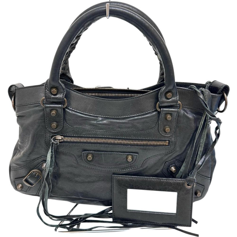 【BALENCIAGA/バレンシアガ】 ザ・ファースト 103208 2WAYワンショルダーバッグ ハンドバッグ レザー ブラック/ヴィンテージ風金具 レディース【中古】【真子質店】【BL】




【KMiI】