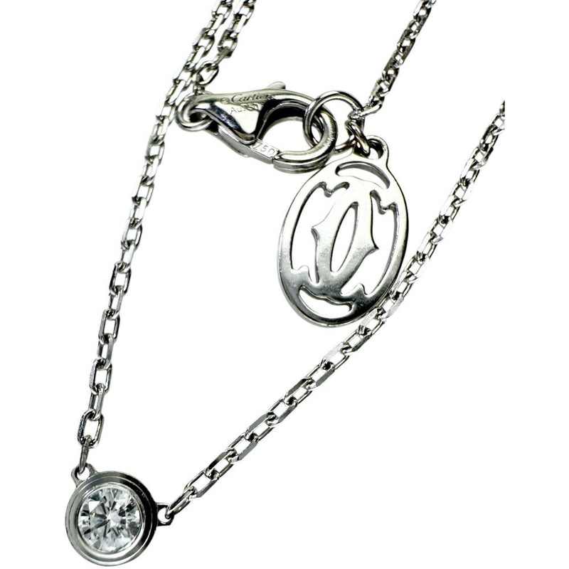 【CARTIER/カルティエ】 ダイヤモンド ネックレス ダムール SM K18WGホワイトゴールド 18金 3.2g 45cm レディース
【中古】【真子質店】【BL】




【STD】