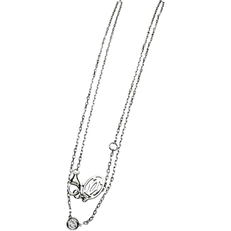 【CARTIER/カルティエ】 ダイヤモンド ネックレス ダムール SM K18WGホワイトゴールド 18金 3.2g 45cm レディース
【中古】【真子質店】【BL】




【STD】