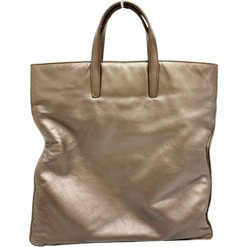 【LOEWE/ロエベ】 スクウェア　マチなし トートバッグ レザー ブロンズ/ゴールド金具 レディース【中古】【真子質店】【BL】




【Mox】