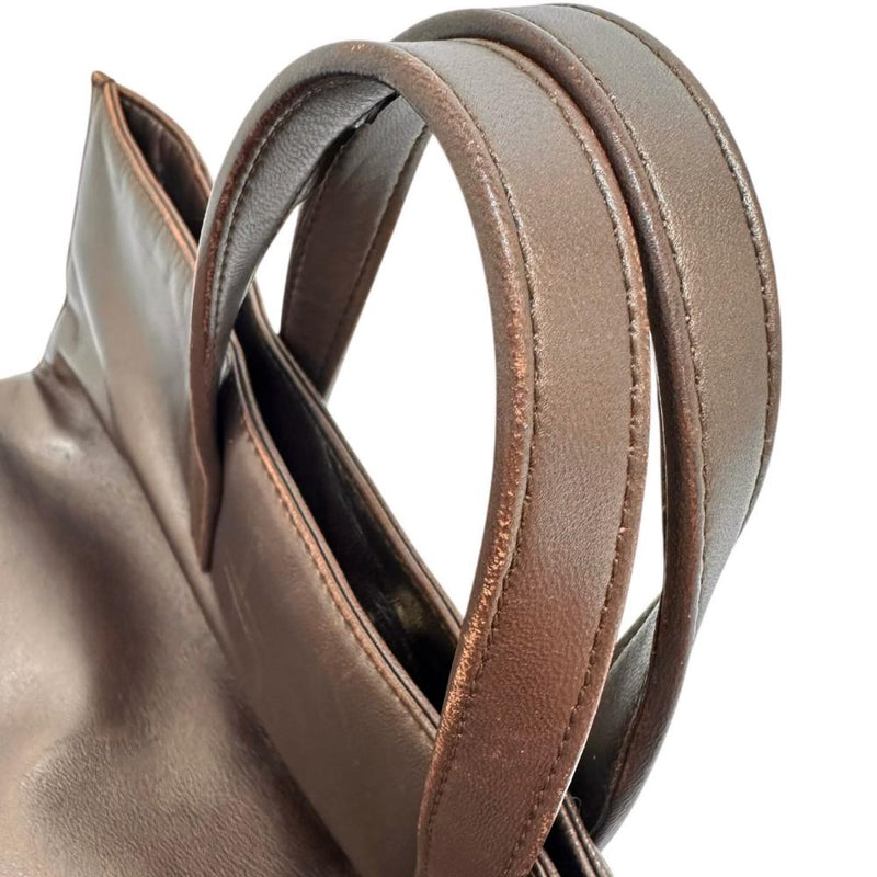 【LOEWE/ロエベ】 スクウェア　マチなし トートバッグ レザー ブロンズ/ゴールド金具 レディース【中古】【真子質店】【BL】




【Mox】