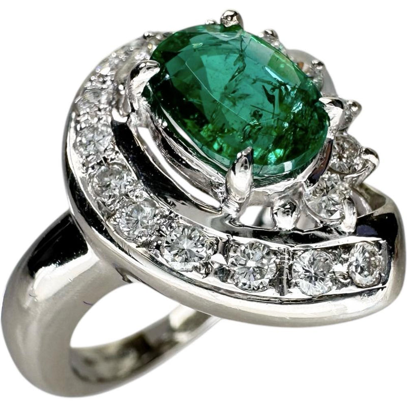 12号 エメラルド 0.95ct ダイヤモンド 計0.43ct リング・指輪 Pt850プラチナ 6.9g レディース
【中古】【真子質店】【NN】




【MoxY】
