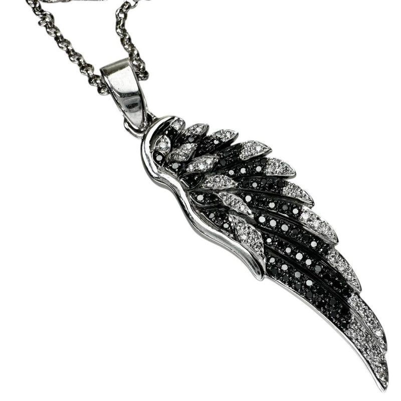 羽モチーフ  ブラックダイヤモンド 計0.35ct ダイヤモンド 計0.22ct ネックレス K18WGホワイトゴールド 18金 15.6g 50cm レディース
【中古】【真子質店】【NN】




【IMiIMo】