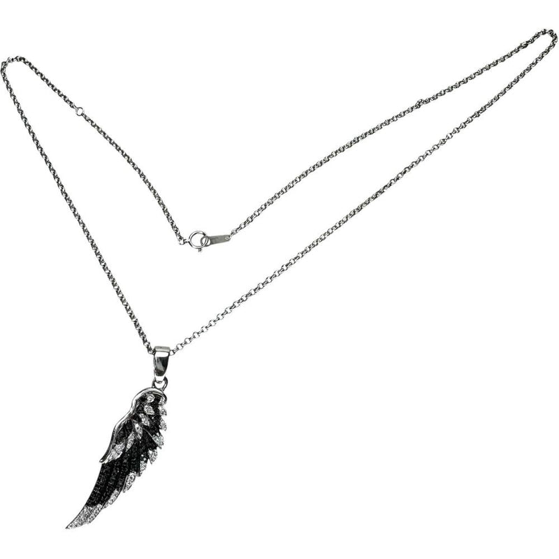 羽モチーフ  ブラックダイヤモンド 計0.35ct ダイヤモンド 計0.22ct ネックレス K18WGホワイトゴールド 18金 15.6g 50cm レディース
【中古】【真子質店】【NN】




【IMiIMo】