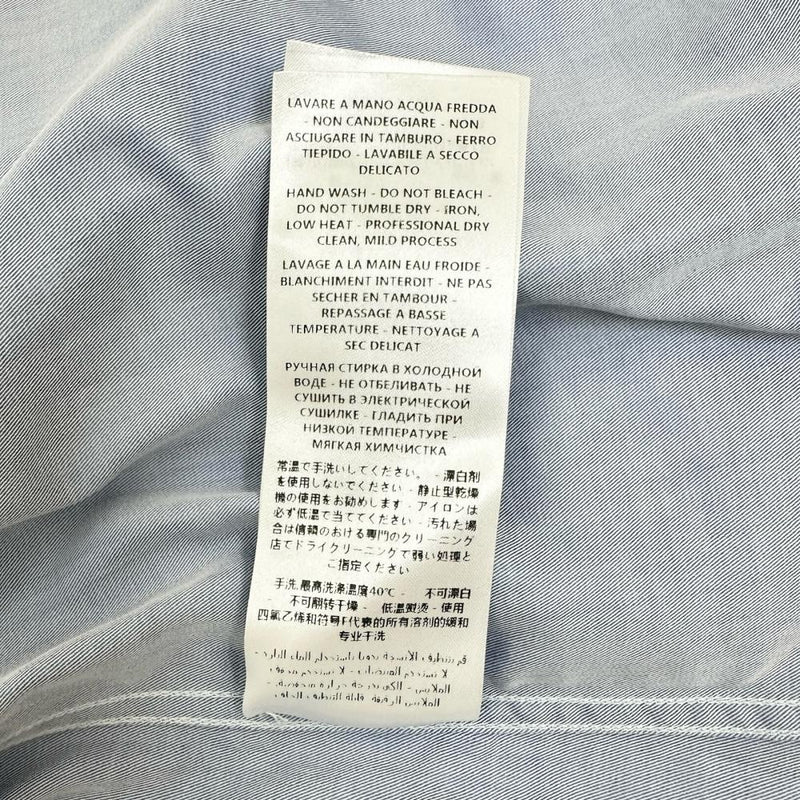 【GUCCI/グッチ】 448533 長袖シャツ コットン100％ ブルーコットン メンズ【中古】【真子質店】【GD】 【Mix】