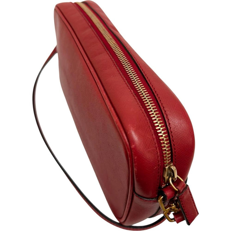 【PRADA/プラダ】 カメラバッグ スクウェアバッグ ショルダーバッグ サフィアーノレザー レッド/ゴールド金具 レディース【中古】【真子質店】【BL】




【IDx】