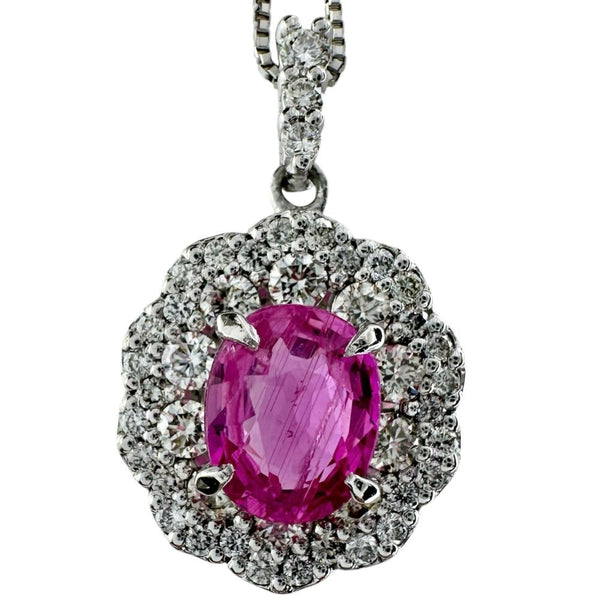 ピンクサファイア 1.056ct ダイヤモンド 0.44ct ネックレス Pt900プラチナ/Pt850プラチナ 3.8g 45cm レディース
【中古】【真子質店】【NN】




【ITDMa】