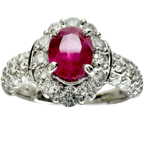 11号 ビルマ産ルビー 0.78ct ダイヤモンド 1.04ct リング・指輪 Pt900プラチナ 5.8g レディース
【中古】【真子質店】【NN】




【ITTx】