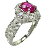 11号 ビルマ産ルビー 0.78ct ダイヤモンド 1.04ct リング・指輪 Pt900プラチナ 5.8g レディース
【中古】【真子質店】【NN】




【ITTx】
