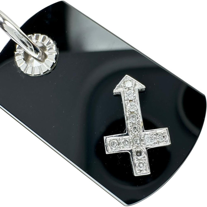 オニキス ダイヤモンド 計0.06ct ペンダントトップ K18WGホワイトゴールド 18金 3.5g レディース
【中古】【真子質店】【NN】




【ISx】