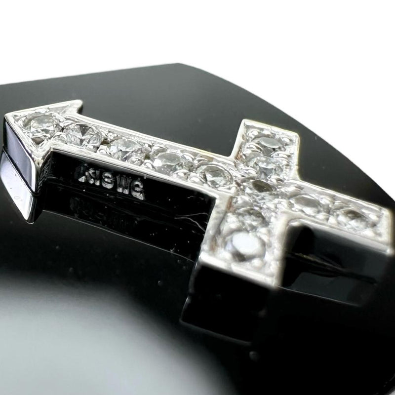 オニキス ダイヤモンド 計0.06ct ペンダントトップ K18WGホワイトゴールド 18金 3.5g レディース
【中古】【真子質店】【NN】




【ISx】