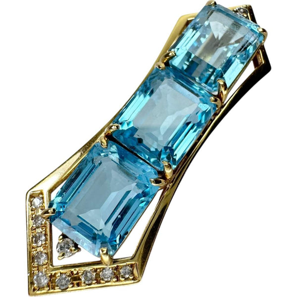 ブルートパーズ 11.53ct ダイヤモンド 0.11ct ペンダントトップ K18ゴールド 18金 6.6g レディース
【中古】【真子質店】【NN】




【DTx】