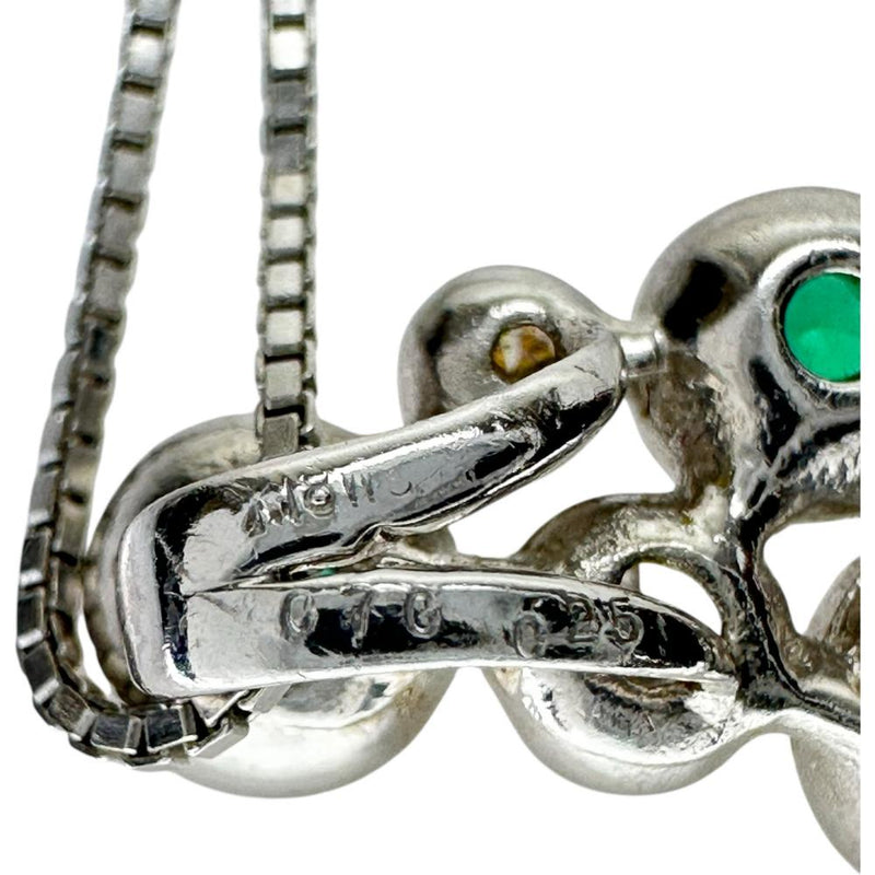 エメラルド 0.70ct ダイヤモンド 0.25ct ネックレス K18WGホワイトゴールド 18金 4.5g 45cm レディース
【中古】【真子質店】【NN】




【YDS】