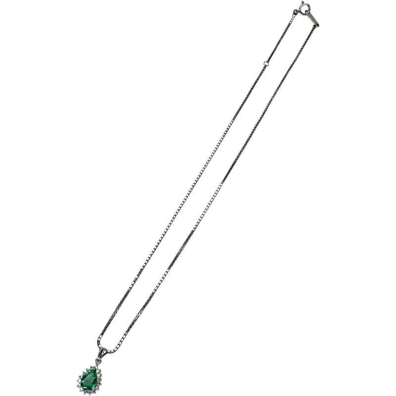 エメラルド 0.82ct ダイヤモンド 0.20ct ネックレス Ptプラチナ/Pt850プラチナ 7.0g 40cm レディース
【中古】【真子質店】【NN】




【YIY】