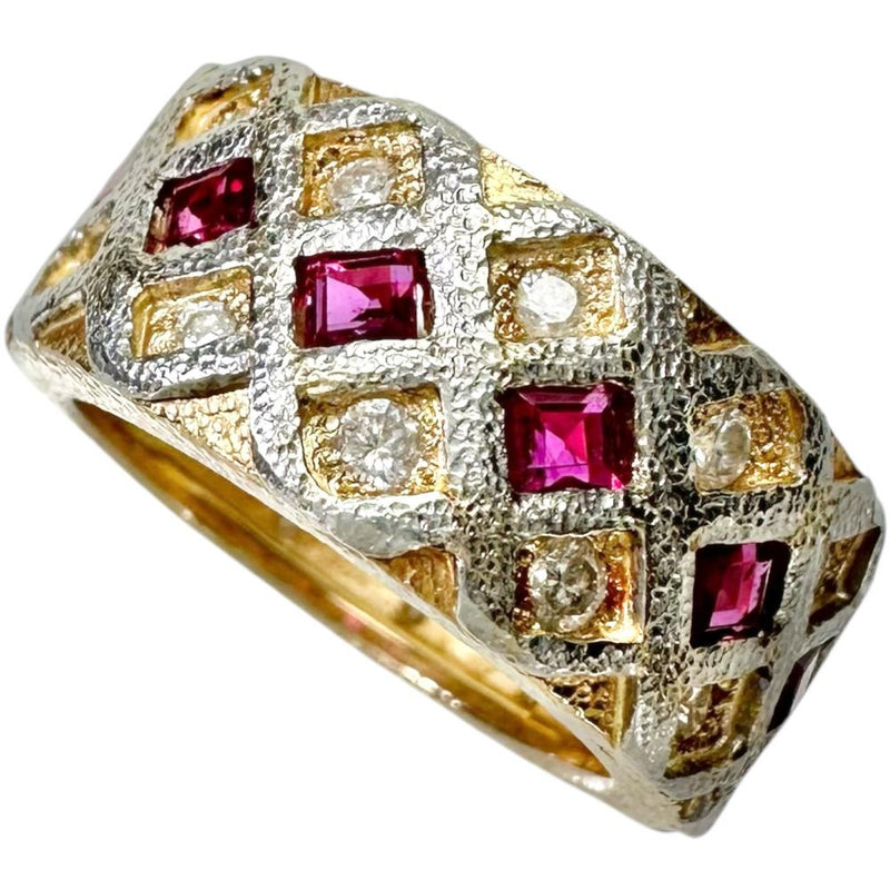 8.5号 ルビー ダイヤモンド 0.63ct リング・指輪 K18ゴールド 18金/Pt900プラチナ 11.0g レディース
【中古】【真子質店】【NN】




【ITTI】